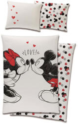  Disney Mickey Love ágyneműhuzat 140×200cm, 70x90 cm (CBX219012MCK) - szukits