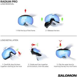 Salomon RADIUM PRO SIGMA BK/Univ PR síszemüveg
