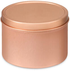 Rózsaarany színű fém tégely - 250 ml