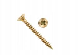 AZMET Edzett Csavar Fához 4, 5x30mm Teljes Menetes 1kg (HARTOWANE DO DREWNA 4,5x30)