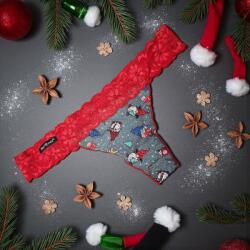 Barones Mikulásos-Karácsonyi női tanga M 104412