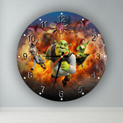  Shrek - kör alakú falióra