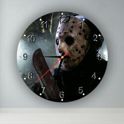  Péntek 13 - Jason - kör alakú falióra