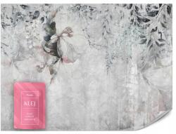 Muralo Fotótapéta Nappaliba Hálószobába Beton Virágok Levelek Absztrakció Természet 368x254 (MF-10001255-V8)