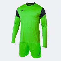 Joma PHOENIX GK TWO-PIECE SET kapusmez fluo zöld fekete L