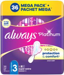 Always Platinum Extra (3-as méret) Szárnyas egészségügyi betét 36