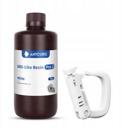 Anycubic Uv Gyanta Anycubic Abs-szerű Pro 2 Fehér 1kg 1l 3D Nyomtatóhoz