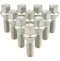 Farad 10 x Hosszú M12x1.5x33mm Csavar Kúp Alakú 17-es Kulcsnyílás (FF10-I6/S)