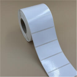  70x35mm PVC OUTDOOR műanyag címke 1000 db/76gy - időjárásálló címke