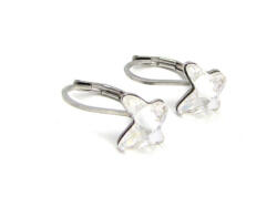  PILLANGÓ kapcsos fülbevaló - crystal (2 éves kortól) (3180497)