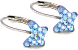 Pillangó APRÓKÖVES PILLANGÓ fülbevaló - light sapphire shimmer (2 éves kortól 12 éves korig) (2025061201)