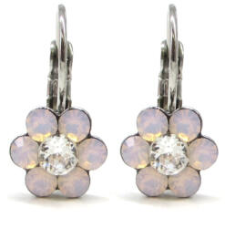 kis virág fülbevaló - rose water opal-fehér (5 éves kortól tinédzser korig) (20220913301)