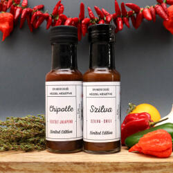 Chilion Pikáns gourmet csomag - Szilva Chutney és Chipotle díszdobozban
