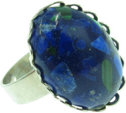  Azurit-malachit gyűrű