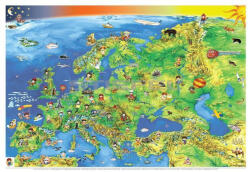 Stiefel Európa gyermektérképe (140 x 100 cm)