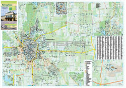 Stiefel Nyíregyháza térkép keretezett, tűzhető