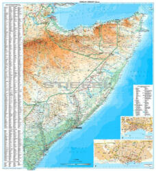 Gizimap Szomália és Szomáliföld térképe