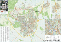 Stiefel Veszprém várostérképe, falitérkép - stiefelbolt - 144 700 Ft
