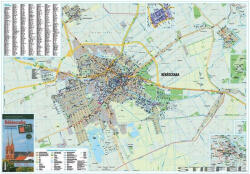 Stiefel Békéscsaba térképe, falitérkép - stiefelbolt - 74 990 Ft
