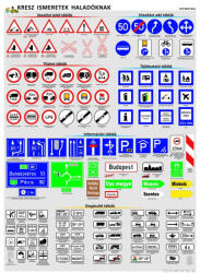 Stiefel KRESZ-ismeretek oktatótabló 2