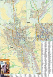 Stiefel Eger térkép keretezett, tűzhető