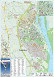 Stiefel Dunaújváros térképe, falitérkép - stiefelbolt - 39 800 Ft