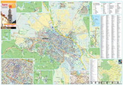 Stiefel Sopron várostérképe, falitérkép - stiefelbolt - 39 800 Ft
