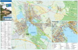 Stiefel Tata várostérkép, tűzhető, keretes