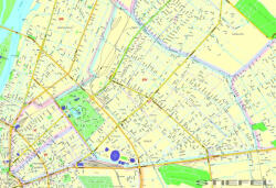 Stiefel Budapest XIV. Kerület térképe, falitérkép - stiefelbolt - 83 900 Ft