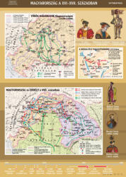 Stiefel Magyarország a XVI-XVII. században, iskolai történelmi oktatótabló - stiefelbolt - 39 800 Ft