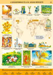 Stiefel A századforduló és a XX. század művészete, iskolai történelmi oktatótabló - stiefelbolt - 39 800 Ft