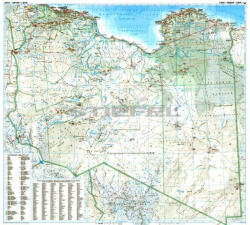 Gizimap Líbia autótérképe