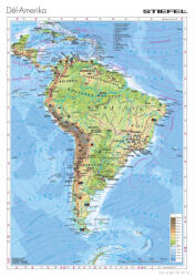 Stiefel Dél-Amerika domborzata (100 x 140 cm)