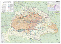 Stiefel A trianoni békekötés következményei térkép tűzhető, keretezett térkép