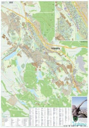 Stiefel Tatabánya várostérképe, falitérkép - stiefelbolt - 49 990 Ft