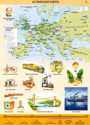 Stiefel Az iparosodó Európa, iskolai történelmi oktatótabló - stiefelbolt - 39 800 Ft