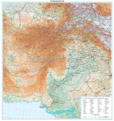 Gizimap Afganisztán térkép, Kabul + 5 várostérkép