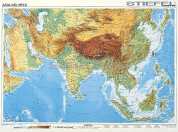 Stiefel Nyugat- és Dél-Ázsia domborzata (140 x 100 cm)