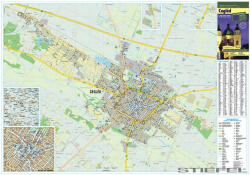 Stiefel Cegléd térképe, falitérkép - stiefelbolt - 49 990 Ft