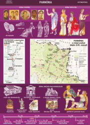 Stiefel Pannónia, iskolai történelmi oktatótabló - stiefelbolt - 26 800 Ft