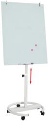 EVO Flipchart magnetic din sticla cu 5 rotile 70 x 100 cm EVO (EV7A11)