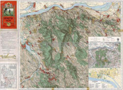  A Gerecse és Gete térképe fakeretben (1936) - stiefelbolt - 33 700 Ft