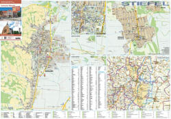 Stiefel Szekszárd, Bátaszék térképe, falitérkép - stiefelbolt - 50 400 Ft