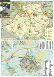 Stiefel Bicske és a Bicskei kistérség térképe, falitérkép - stiefelbolt - 125 900 Ft