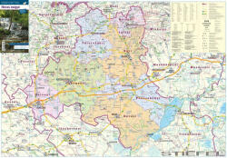 Stiefel Heves megye falitérkép - stiefelbolt - 49 990 Ft