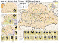 Stiefel Magyar irodalomtörténeti térkép DUO könyöklő