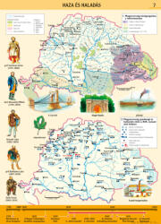 Stiefel Haza és haladás, iskolai történelmi oktatótabló - stiefelbolt - 26 800 Ft