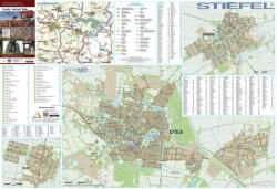 Stiefel Gyula-Sarkad-Elek térképe, falitérkép - stiefelbolt - 49 990 Ft