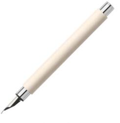 Faber-Castell Stilou Ambition Precious alb cinematic F FABER-CASTELL (FC147171)