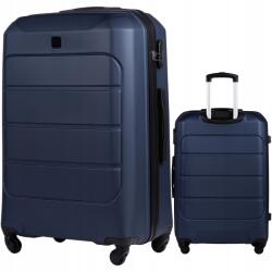 Wings XXL bőrönd 4 keréken Tágas Utazó Poggyász Repülőgéphez 4 kerék Wings (GAN01-L-BLUE)